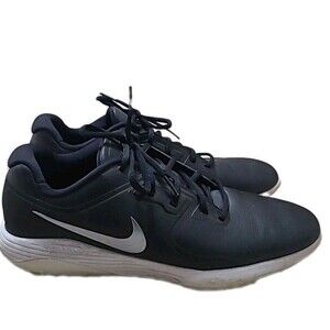 Nike Vapor Pro Mens Size 12 Soft Spike Golf Shoes Black White AQ2197-001
